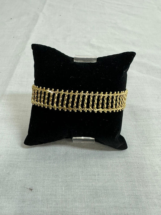 PULSERA DE ORO LAMINADO