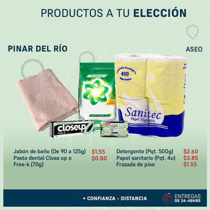 PRODUCTOS A ELECCION PINAR DEL RIO