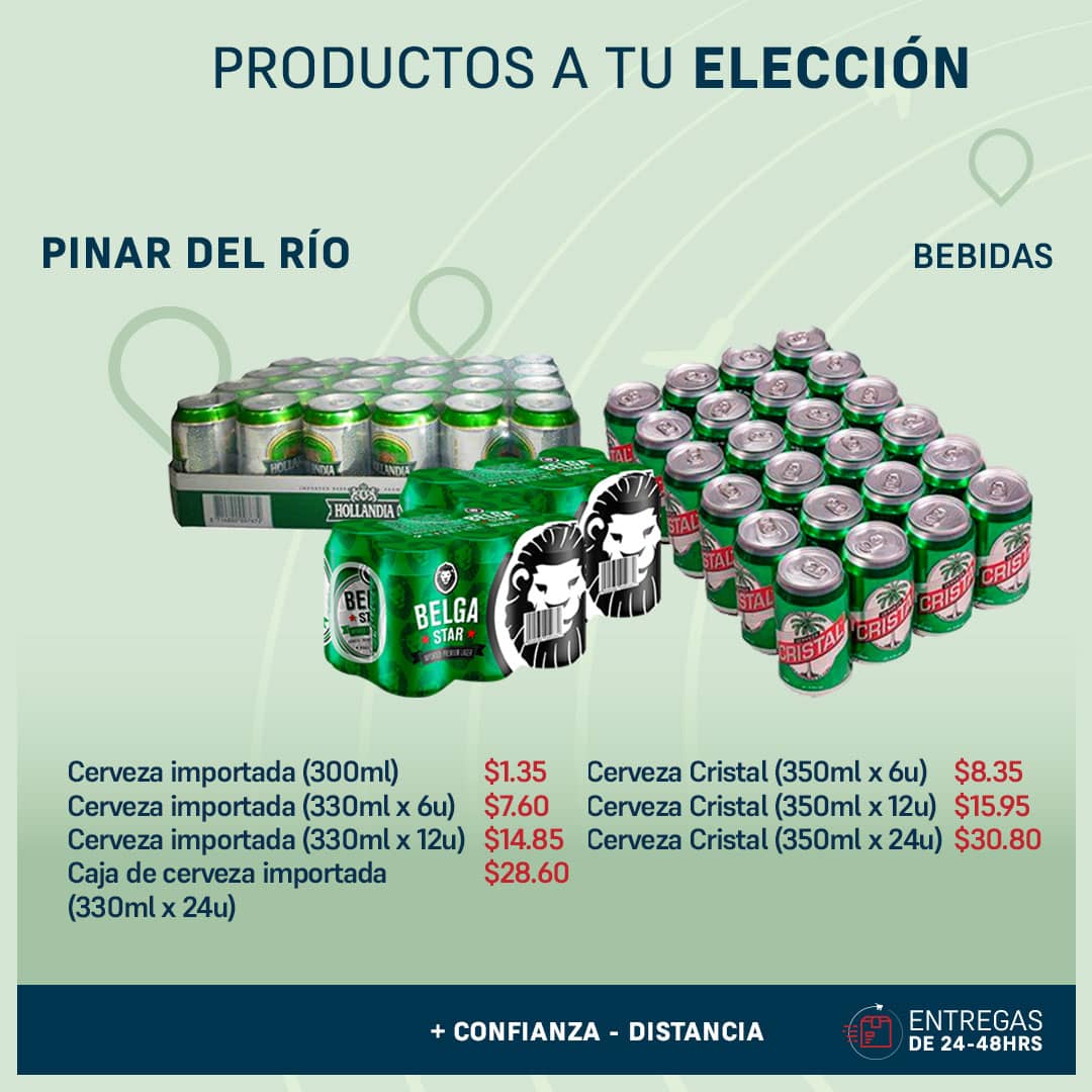 PRODUCTOS A ELECCION PINAR DEL RIO